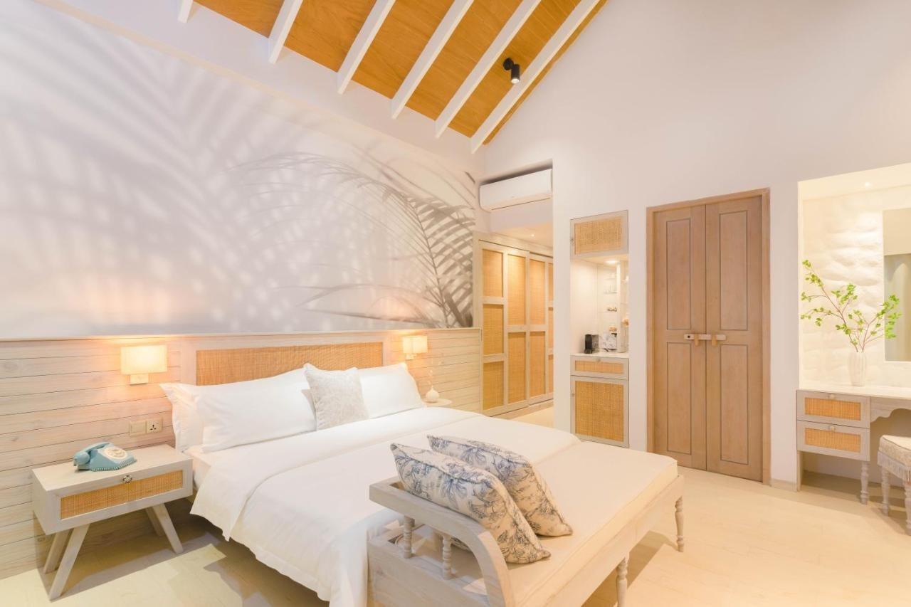 منتجع مالاهيني كودا باندوس هولهومالي المظهر الخارجي الصورة A bedroom