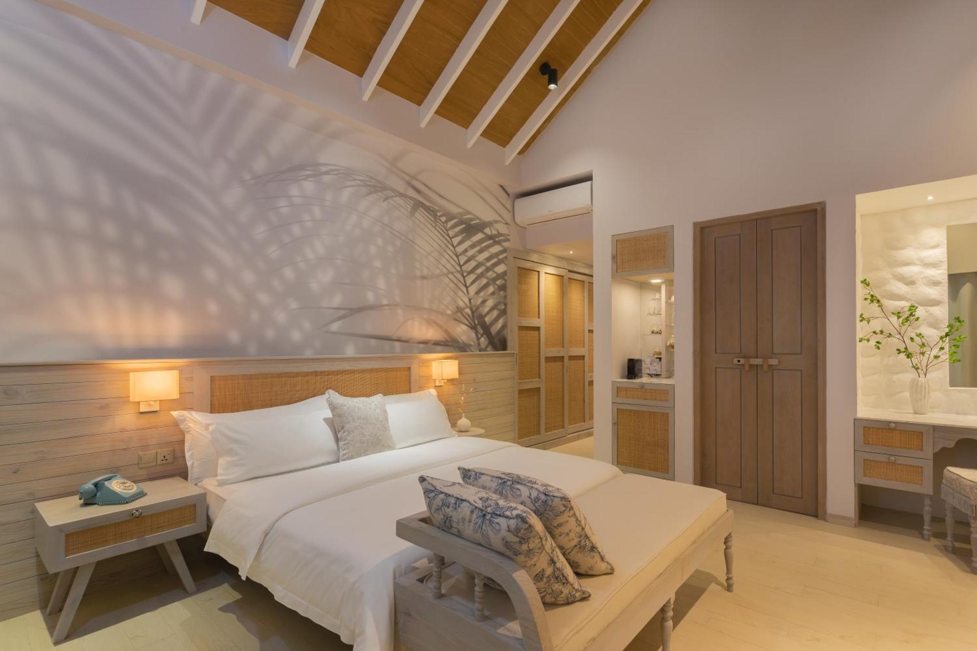 منتجع مالاهيني كودا باندوس هولهومالي المظهر الخارجي الصورة A bedroom